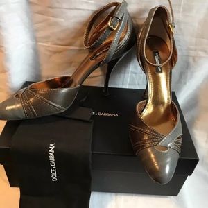 Dolce & Gabbana Ankle Strap Heels
